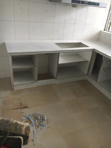 全瓷厨房 支案子 瓷砖案子 全瓷案子 厨房 整体厨房