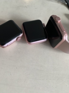 苹果手表二代s2 38mm玫瑰金