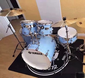【闲置全新雅马哈架子鼓】原声鼓爵士鼓小孩儿童家用练功台初学大