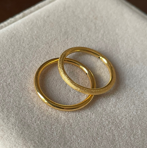 周大生足金黄金三生三世光圈戒指3d工艺,足金,全新,有小标签