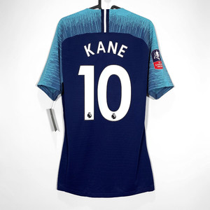 凯恩热刺1819赛季客场足总杯更衣室球员版球衣连字章nike