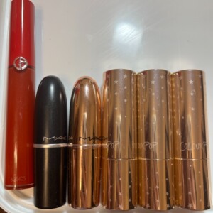 口红打包出 两只mac russian red 金管限定ch