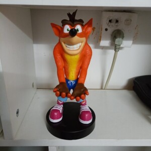 游戏周边 古惑狼手机支架 手柄托手办公仔摆件20cm