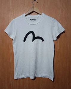 日本福神 evisu 女短袖t恤,胸围88,肩宽36,衣长5