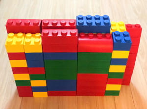 乐高大型软积木lego soft45003套装原9020