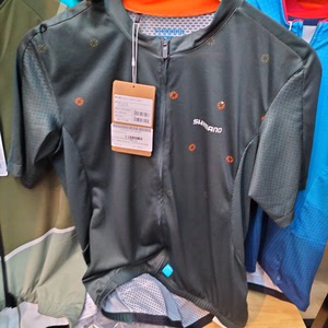 shimano禧玛诺绿色骑行服上衣男款公路自行车山地自行车专