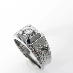 8分钻戒 简约时尚男戒 男士钻石戒指0人付款2588.