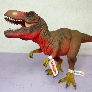 思乐 红色霸王龙 72068恐龙限量特别版儿童玩具仿真动物模