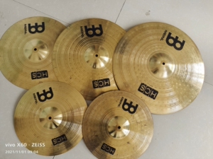 出一套麦尔hcs镲片,5片装尺寸14.14.16.18.20