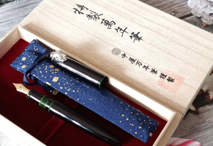 闲置 中屋 nakaya 绿溜 蛙 生漆 溜涂 细字尖 钢笔