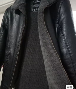 全新断码年尾清仓特价正品劲霸男装皮衣绵羊皮皮毛一体真皮皮衣男