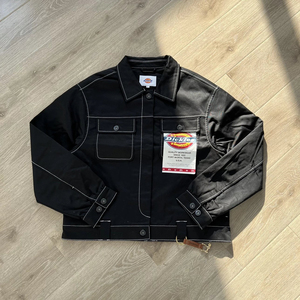 dickies牛仔衣dks 落肩袖工装短款牛仔夹克外套