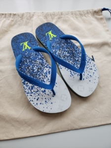 路易威登lv人字拖沙滩男拖鞋8码42.全新lv沙滩人字拖男拖