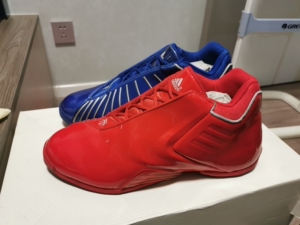 麦迪3 44.5 t-mac3 红蓝鸳鸯全明星配色 原盒