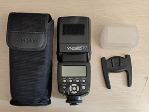 永诺 yn560iv 4代 rf 602 无线引闪 四代闪光