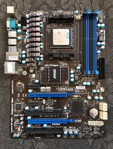 微星970 fx8120套件;微星970a-g46主板,推土