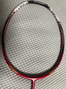 李宁n90一代羽毛球拍.当年李宁代言的球拍.正品,成色一般.