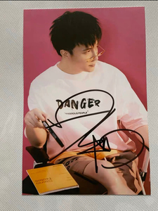 薛之谦亲笔签名照 薛之谦签名照(保真)