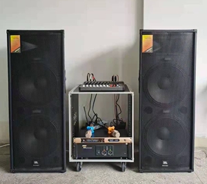 专业双十五寸舞台音响二手jbl,适用于家庭影院,卡拉ok,k