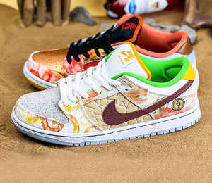 nike sb dunk low cny中国新年食神鸳鸯板鞋