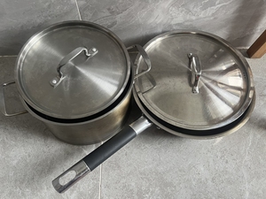 kern佳能不锈钢火锅煎炒锅无涂层平底锅 美的汤锅