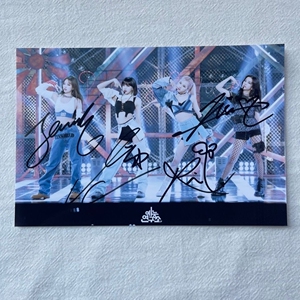 (活动价)blackpink亲笔签名 lisa朴彩英rose