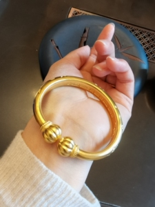 小珍牡丹南瓜头手镯,一眼就爱上的牡丹南瓜,小珍的柔光和比例真