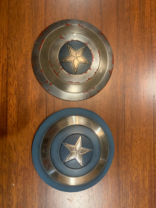 ht 美国队长 美队潜行 战损 合金 盾牌 1:6 兵人