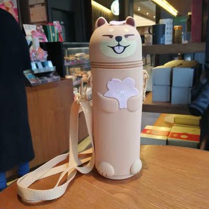 星巴克小狗水杯套