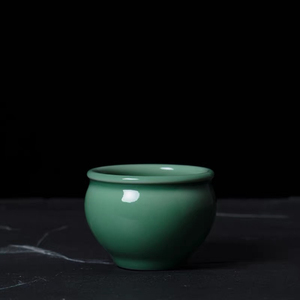 龙泉青瓷吴勇老师手工杯 主人杯茶杯