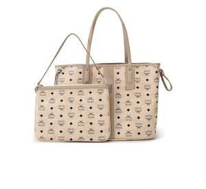 mcm托特包米色 新款