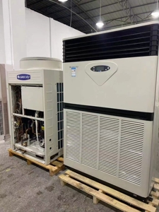 二手美的格力3p5匹中央吸顶机空调大型落地柜机商用风管机暗藏