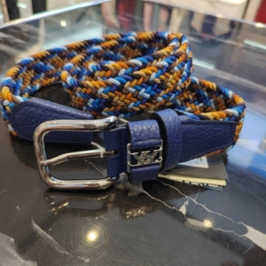 路卡迪龙编织腰带皮带