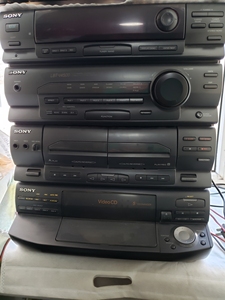 索尼v4500组合音响一套 主机带一对音箱 同城自取 私聊