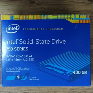 intel/英特尔 750 400g u2盒装台式固态硬盘