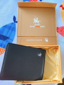 全新 美国保罗骑士钱包,手拿包,黑色牛皮,baoluoqis