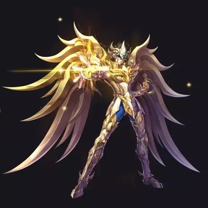 huqin1233淘宝即将现货 mc神狮子 黄金圣衣斗士神话ex神狮子座 小艾