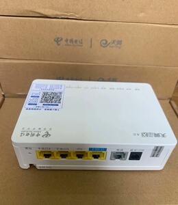 电信联通全新中兴f7015tv3万兆光猫带2.5g网口突破千