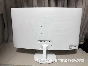 三星32寸曲面护眼滤蓝光C32F391FW1800R大曲