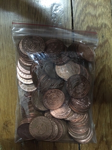 上海汤姆熊游戏币 代币 100枚 包邮