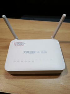 华为hs8145c5 电信天翼网关3.0千兆无线光猫,成色很