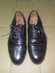 boby英伦三接头紫色皮鞋,43码,经典款型设计