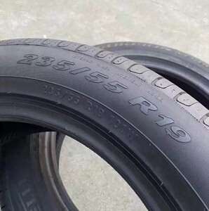 235/55r19倍耐力蝎子p7防爆 奔驰glc原装拆车胎