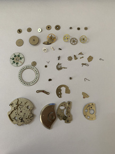 手表配件 日本红叶铁锚理光全自动机械机芯全套配件.所需配件联