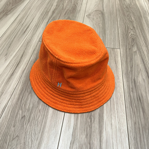 【国现】hermes 爱马仕 橙色 毛巾帽 渔夫帽 帽子