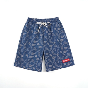 supreme花短裤