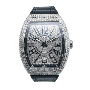 9新/证盒齐全]法兰克穆勒手表男游艇v41自动机械后镶钻