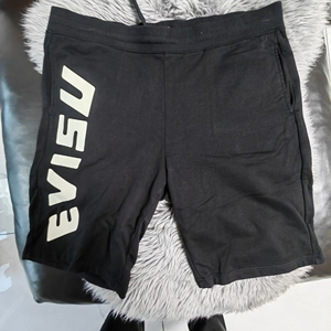 99新 福神evisu短裤卫裤xl码