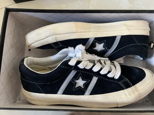 匡威converse 低帮藏蓝 all star 42码 奶