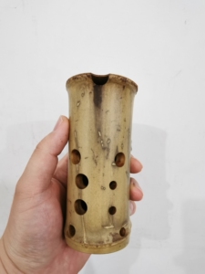 手工制作竹埙  g调  西安指法左起  送书  送伴奏!